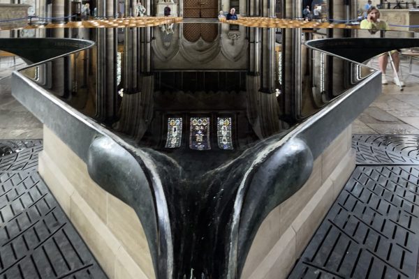 Reflection Font, Salisbury Cathedral by Michael Myszyn