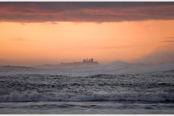 Dunstanburgh Castle from Beadnell Bay