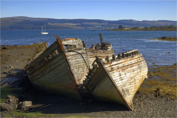 Abandoned Fishing Boats Derek Winsor LRPS19 Points
