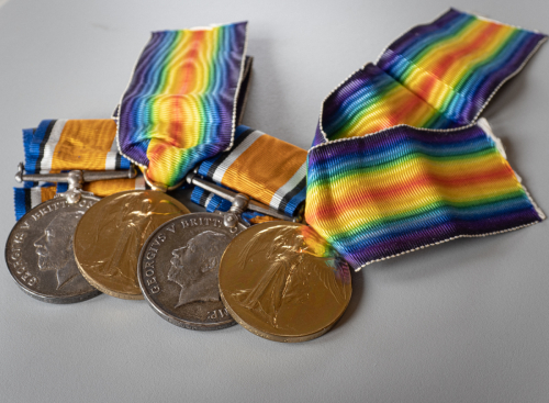 Family Medals - The Great WarIan Hacke